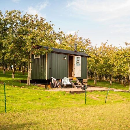 Harrys Hideout - Shepherd'S Huts At Harrys Cottages Pen-y-Clawdd Екстер'єр фото